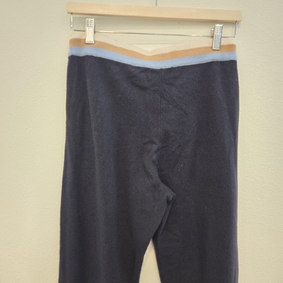 Chinit & Parker Contrast Trim Wool & Cashmere Blend Track Pant Jogger Medium - Picture 8 of 16